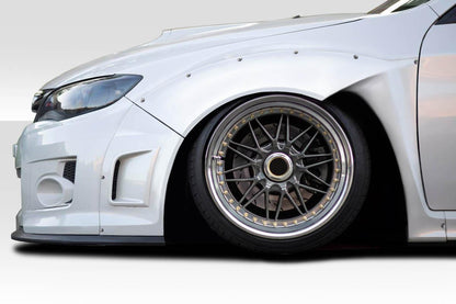 2011-2014 Subaru WRX STI 4DR MTR Wide Body Front Fender Flares - 4 - view 1