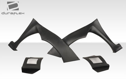 2011-2014 Subaru WRX STI 4DR MTR Wide Body Front Fender Flares - 4 - view 2