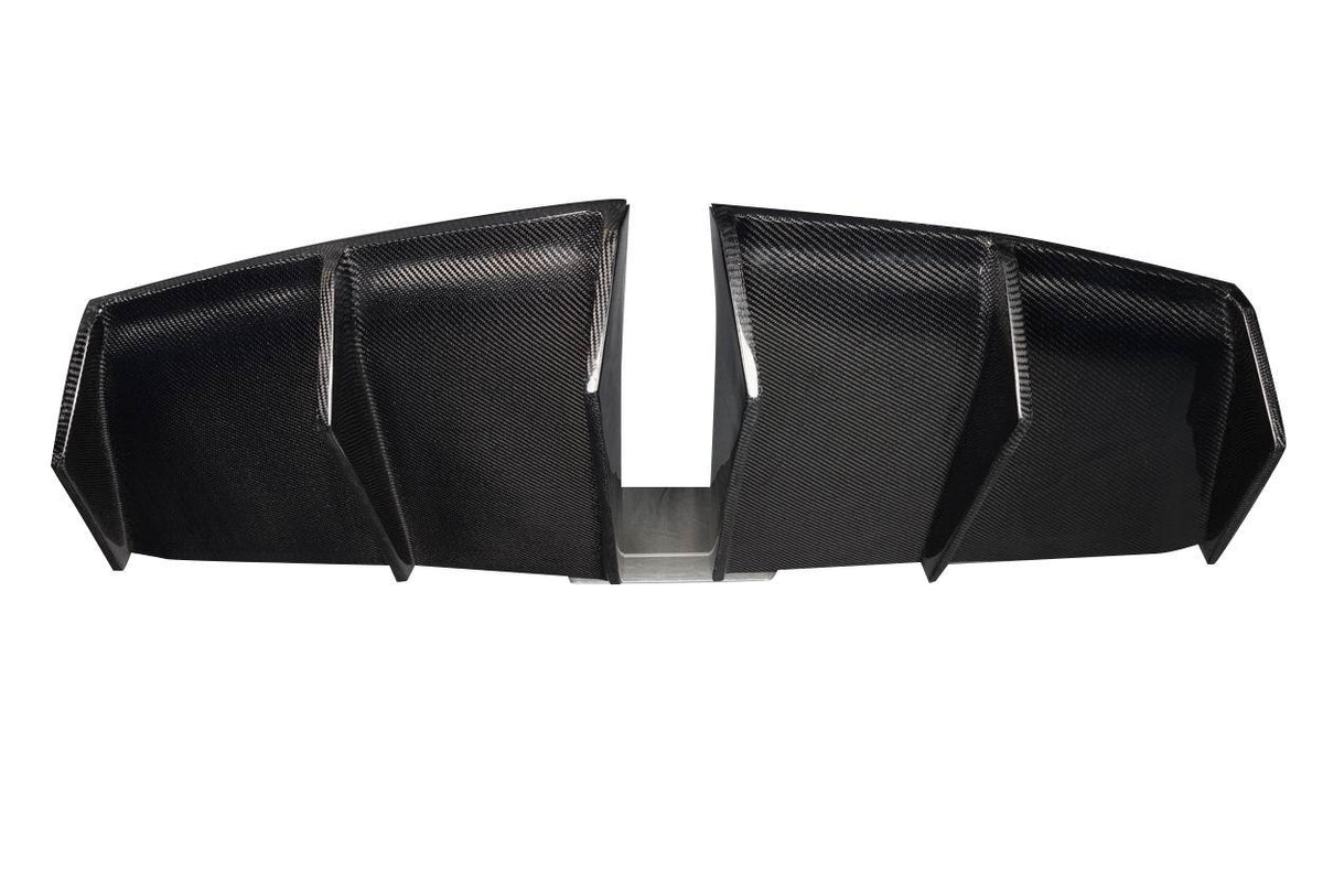 2011-2015 Cadillac CTS-V Coupe GT Tuning Rear Diffuser, Carbon Fiber - view 3