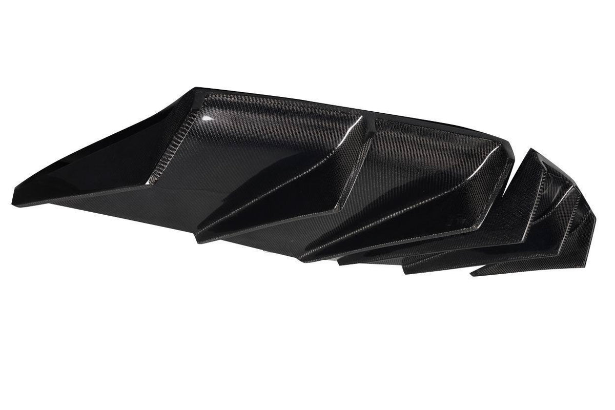 2011-2015 Cadillac CTS-V Coupe GT Tuning Rear Diffuser, Carbon Fiber - view 4