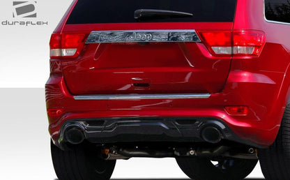 2011-2015 Jeep Grand Cherokee SRT Look Rear Bumper Cover, Fiberglass - view 2