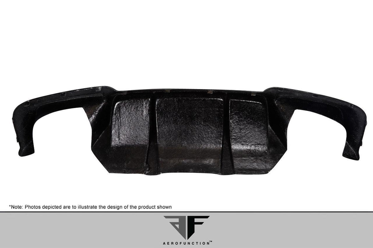 2011-2016 BMW M5 F10 Carbon AF-1 Rear Diffuser, Carbon Fiber - view 8