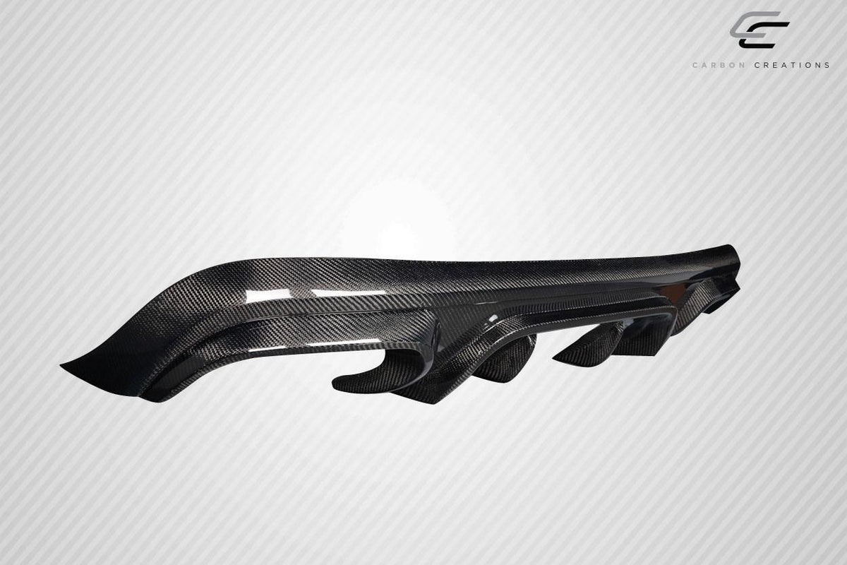 2011-2022 Jeep Grand Cherokee Gamma Rear Diffuser, Carbon Fiber - view 5