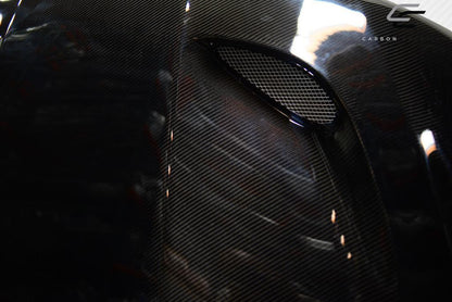 2011-2022 Jeep Grand Cherokee SRT8 Look Hood, Carbon Fiber - view 6