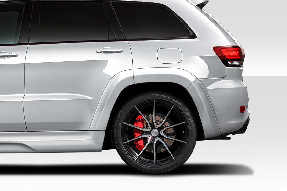 2011-2022 Jeep Grand Cherokee Power Rear Fender Flares, Fiberglass - view 1