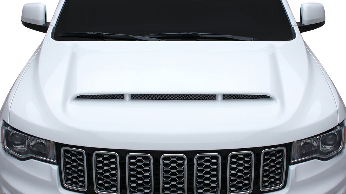2011-2022 Jeep Grand Cherokee Demon Look Hood, Fiberglass - view 2