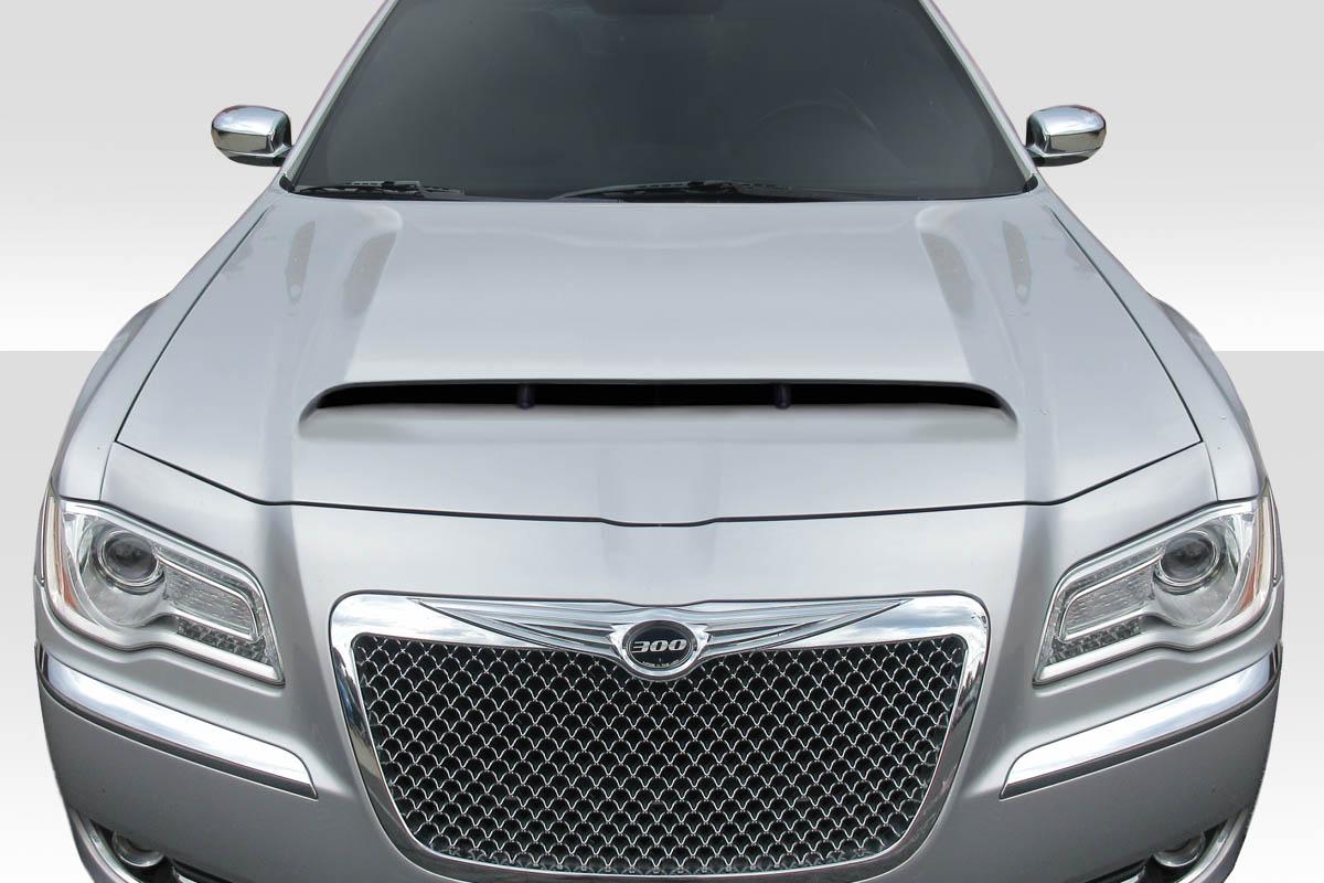 2011-2023 Chrysler 300 300C Demon Look Hood, Fiberglass - view 1