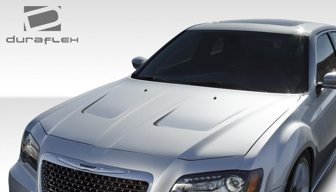 2011-2023 Chrysler 300 Brizio Hood, Fiberglass - view 2