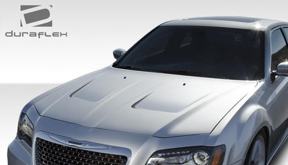 2011-2023 Chrysler 300 Brizio Hood, Fiberglass - view 2