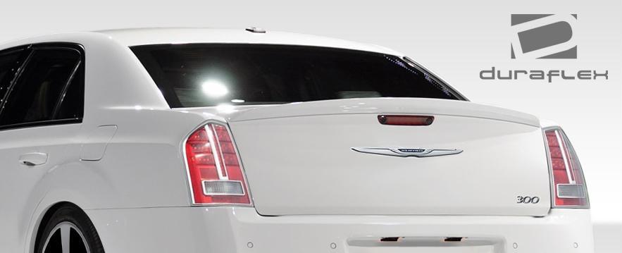 2011-2023 Chrysler 300 SRT Look Rear Wing Trunk Lid Spoiler - view 2