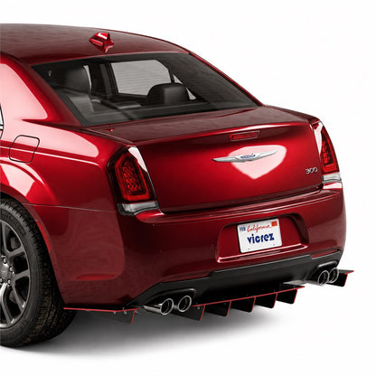 2011-2023 Chrysler 300 Jesky VR5 Rear Diffuser, ABS