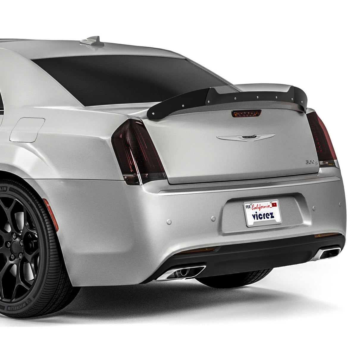 2011-2023 Chrysler 300 V1R Wicker Bill Spoiler Add-On