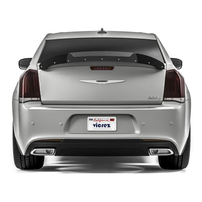 2011-2023 Chrysler 300 V1R Wicker Bill Spoiler Add-On - view 4