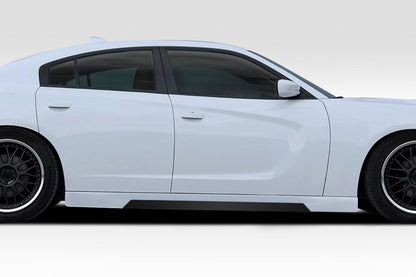 2011-2023 Dodge Charger Circuit Side Skirts Rocker Panels, Fiberglass - view 1