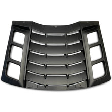 2011-2023 Dodge Charger V3R Rear Window Louvers, Matte Black
