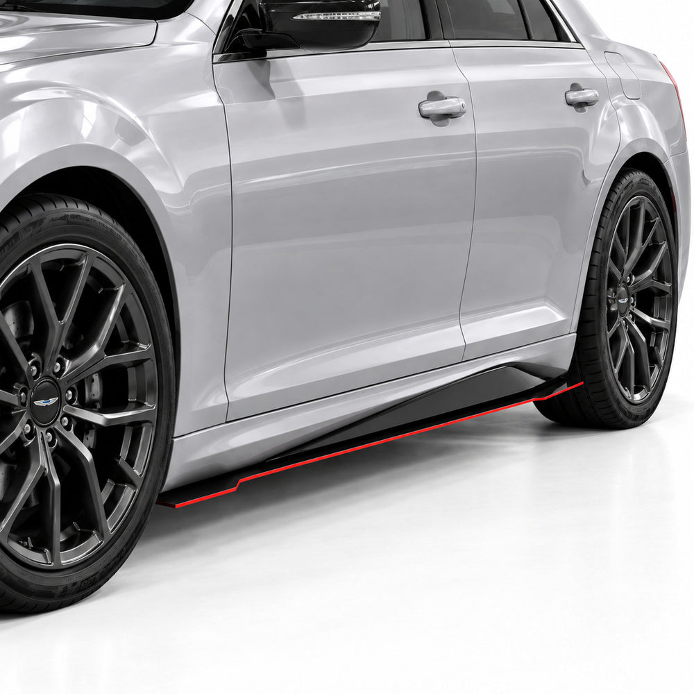 2011-2024 Chrysler 300 V7R Side Skirt Splitters