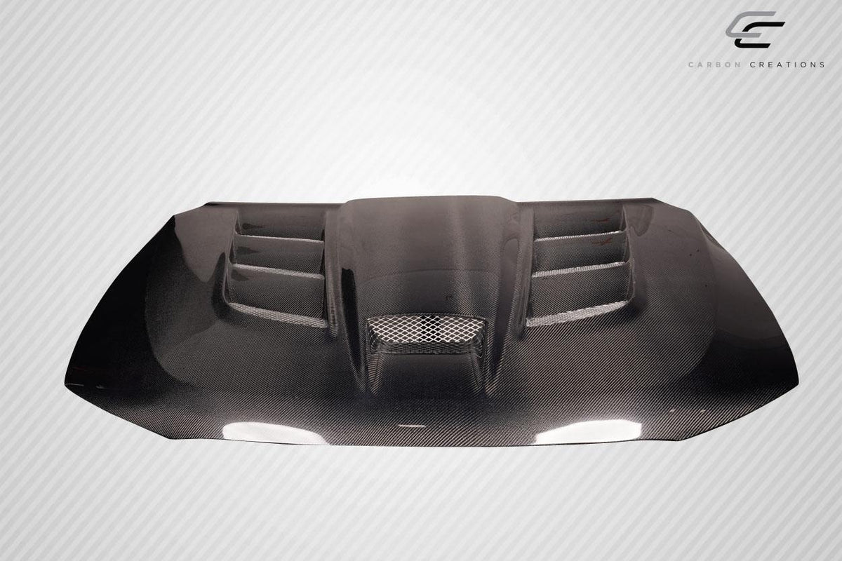 2011-2026 Dodge Durango Viper Hood, Carbon Fiber - view 3