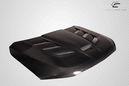 2011-2026 Dodge Durango Viper Hood, Carbon Fiber - view 4