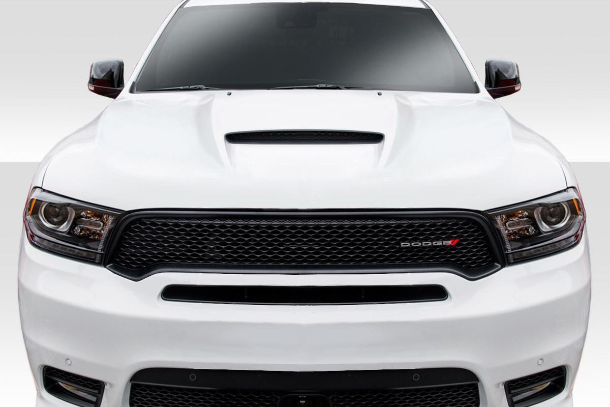 2011-2026 Dodge Durango SRT Look Hood, Fiberglass - view 1