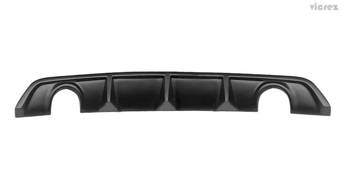 2012-2014 Dodge Charger SRT8 VZ3 Style Rear Diffuser