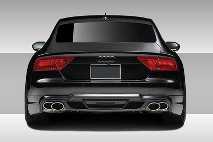 2012-2015 Audi A7 C7 Eros Version 1 Rear Lip Under Air Dam Spoiler - view 1