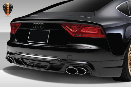 2012-2015 Audi A7 C7 Eros Version 1 Rear Lip Under Air Dam Spoiler - view 2