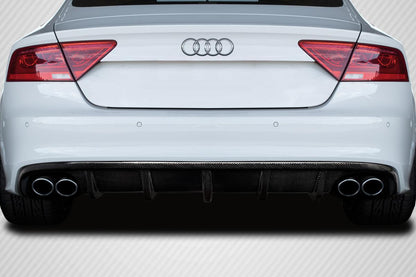 2012-2015 Audi S7 C7 DTM Rear Diffuser, Carbon Fiber - view 1