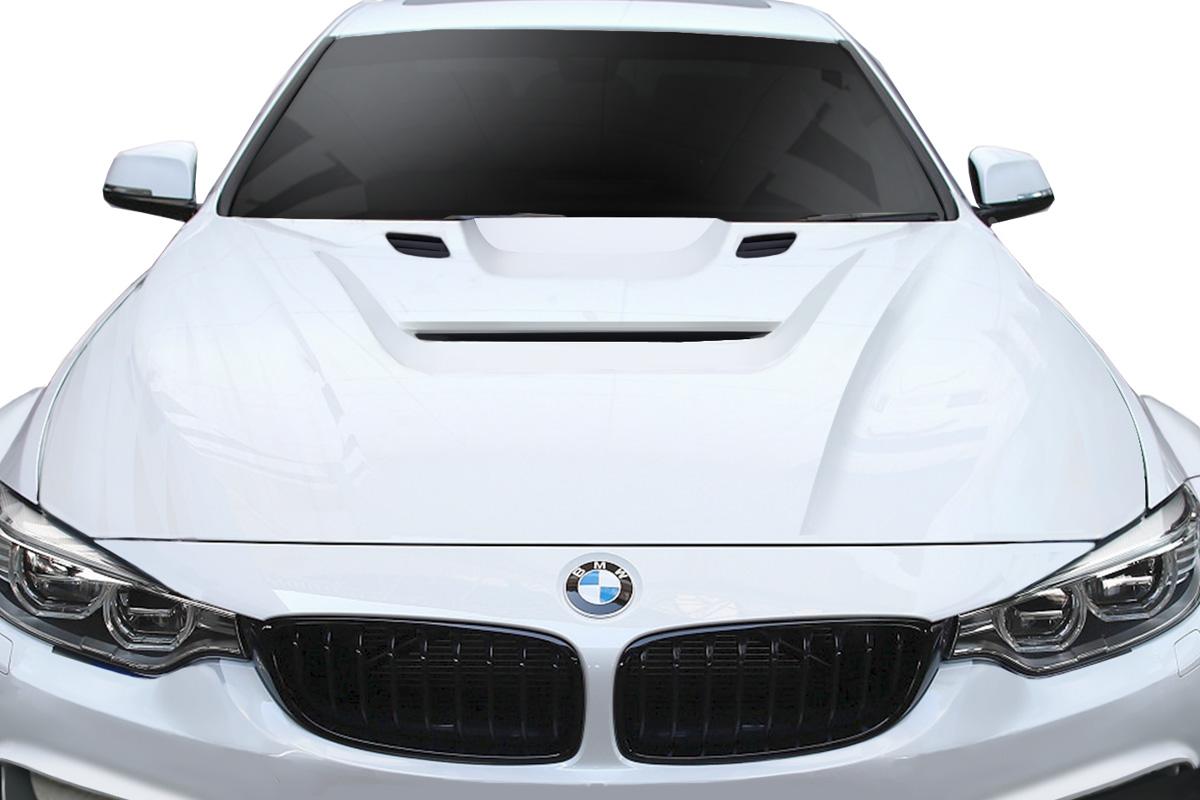 2012-2018 BMW 3 Series F30 / 2014-2020 4 Series F32 AF-1 Hood - view 1