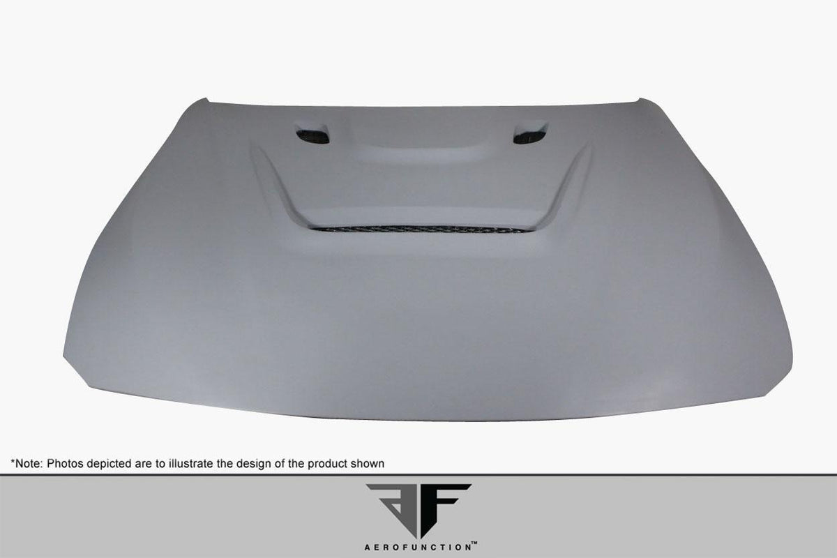 2012-2018 BMW 3 Series F30 / 2014-2020 4 Series F32 AF-1 Hood - view 3