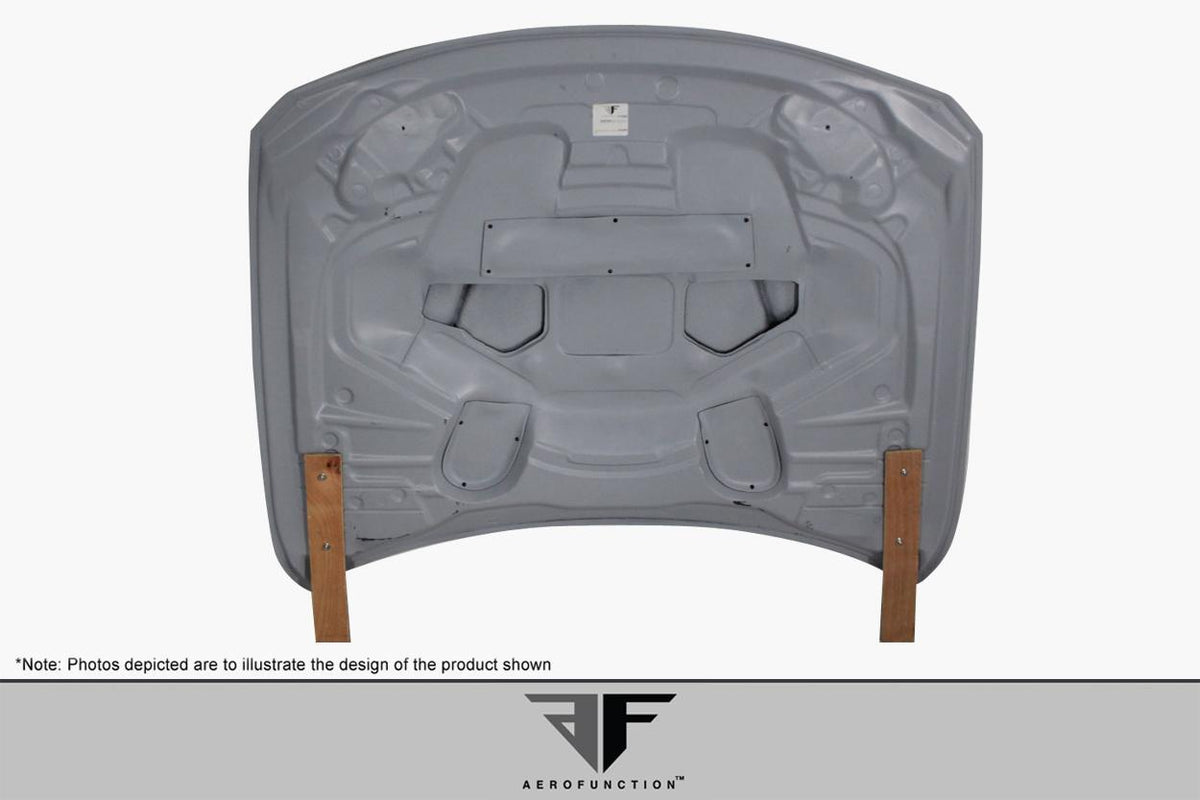 2012-2018 BMW 3 Series F30 / 2014-2020 4 Series F32 AF-1 Hood - view 5