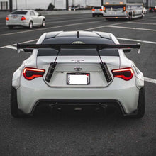 2012-2020 Scion FR-S/Subaru BRZ RB Rear Wing, Carbon Fiber - view 2