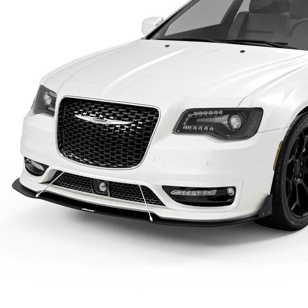 2012-2023 Chrysler 300 SRT Replacement Front Bumper With Fog Lamp & DRL (With Sensor Hole/Without Trailer Cover)