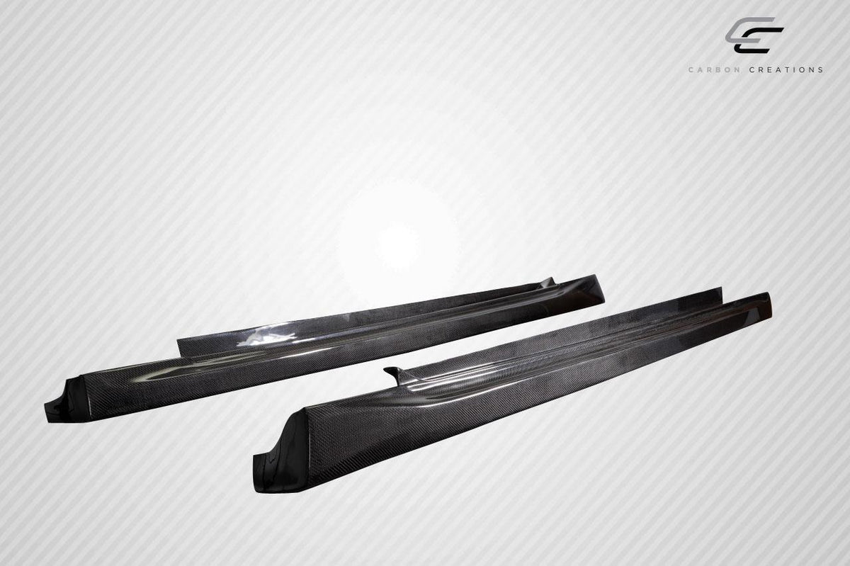 2012-2023 Tesla Model S UTech Side Skirts, Carbon Fiber - view 6