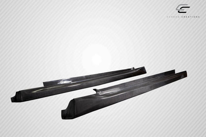 2012-2023 Tesla Model S UTech Side Skirts, Carbon Fiber - view 6
