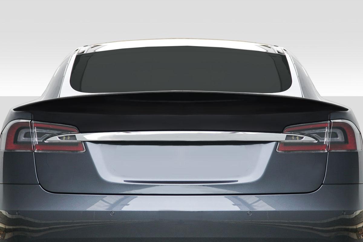 2012-2023 Tesla Model S Elixir Rear Wing Spoiler, Fiberglass - view 1