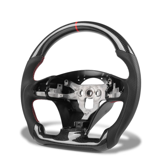 2012-2013 Corvette C6 Carbon Fiber Steering Wheel w/o Paddle Shifter Holes Core Pre Manufactured