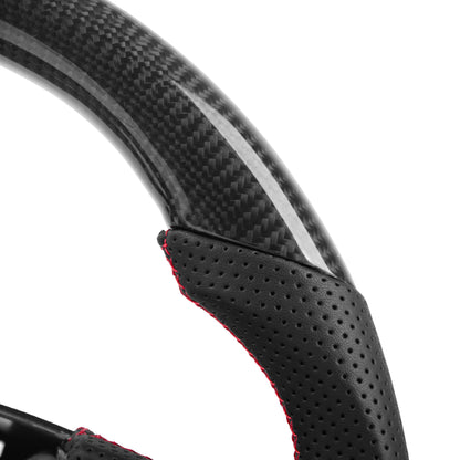 2012-2013 Corvette C6 Carbon Fiber Steering Wheel w/ Paddle Shifter Holes Core Pre Manufactured