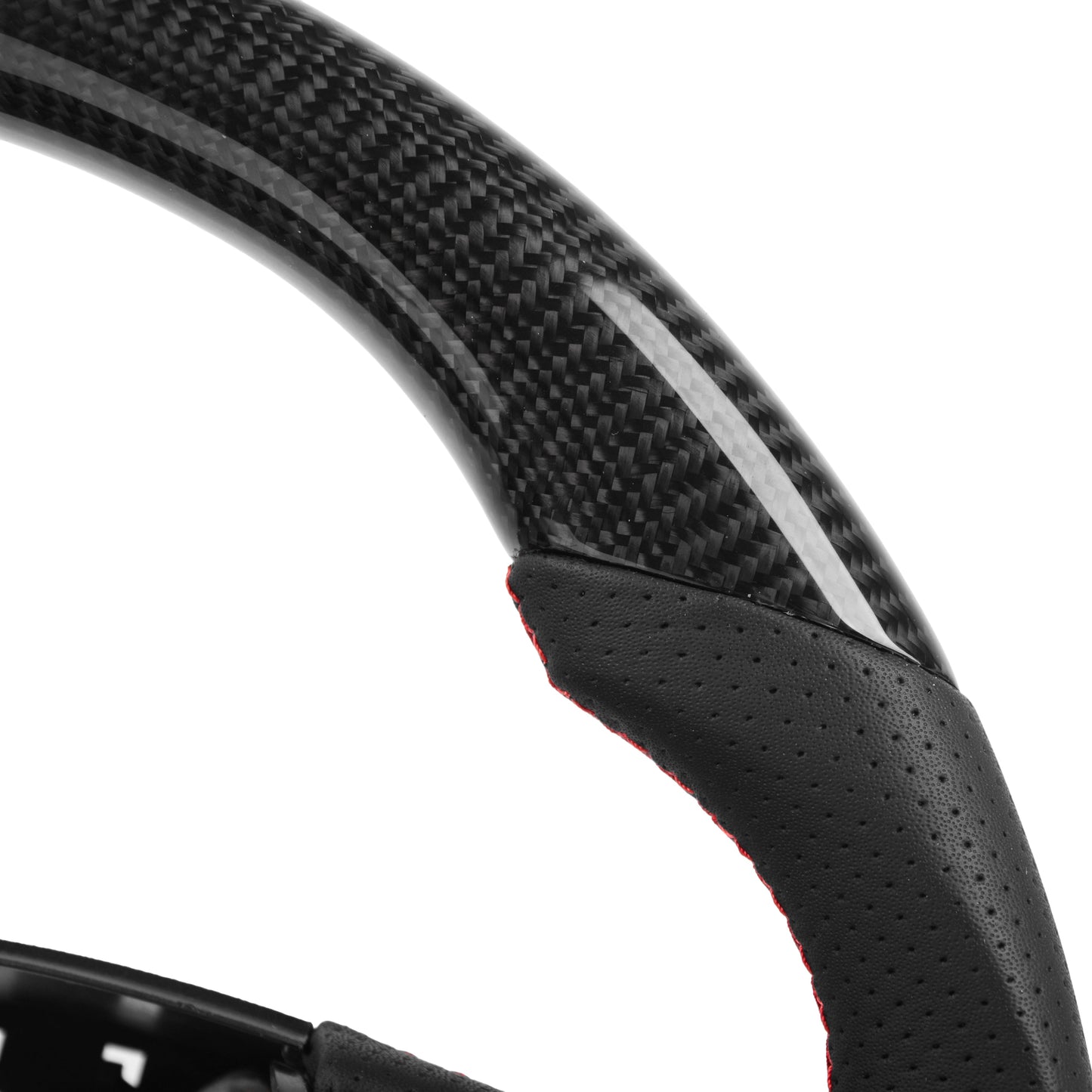2012-2013 Corvette C6 Carbon Fiber Steering Wheel w/o Paddle Shifter Holes Core Pre Manufactured