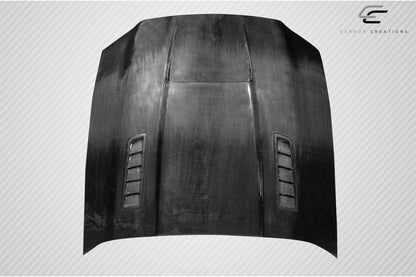 2013-2014 Ford Mustang / 2010-2014 Mustang GT500 CVX Hood, Carbon - view 3