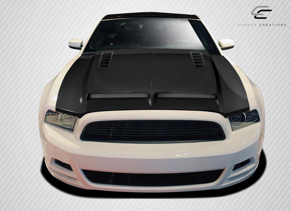 2013-2014 Ford Mustang / 2010-2014 Mustang GT500 GT500 Hood - I - view 2