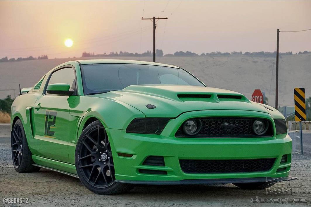 2013-2014 Ford Mustang / 2010-2014 Mustang GT500 CVX Version 2 Hood - view 4
