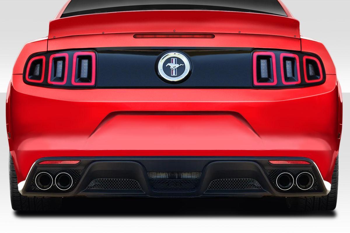 2013-2014 Ford Mustang GT350 Look Rear Bumper, Fiberglass - view 1