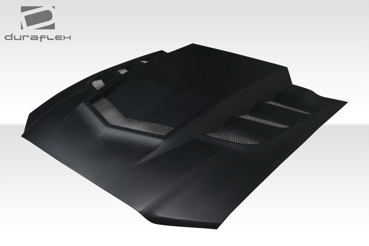 2013-2014 Ford Mustang Interceptor Hood, Fiberglass - view 3
