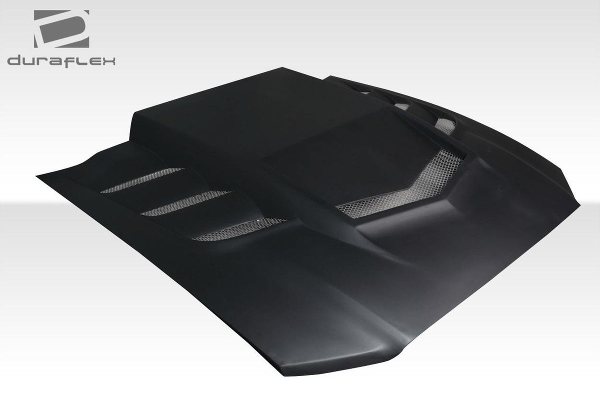 2013-2014 Ford Mustang Interceptor Hood, Fiberglass - view 4