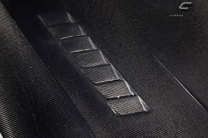 2013-2016 Audi A5 S5 B8 DriTech Eros Version 1 Hood, Carbon Fiber - view 6
