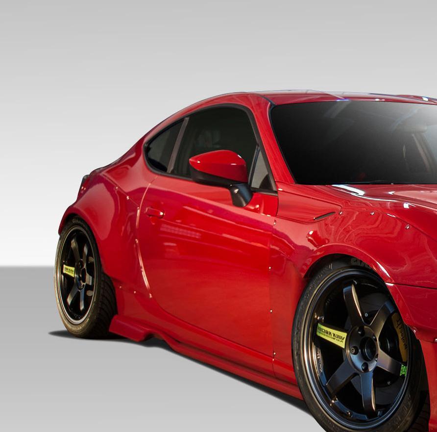 2013-2016 Subaru BRZ GT500 Body Kit, Fiberglass - view 3