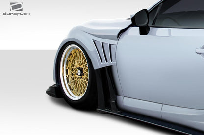 2013-2020 Scion FR-S VR-S Wide Body Front Fenders (+50mm), Fiberglass - view 2