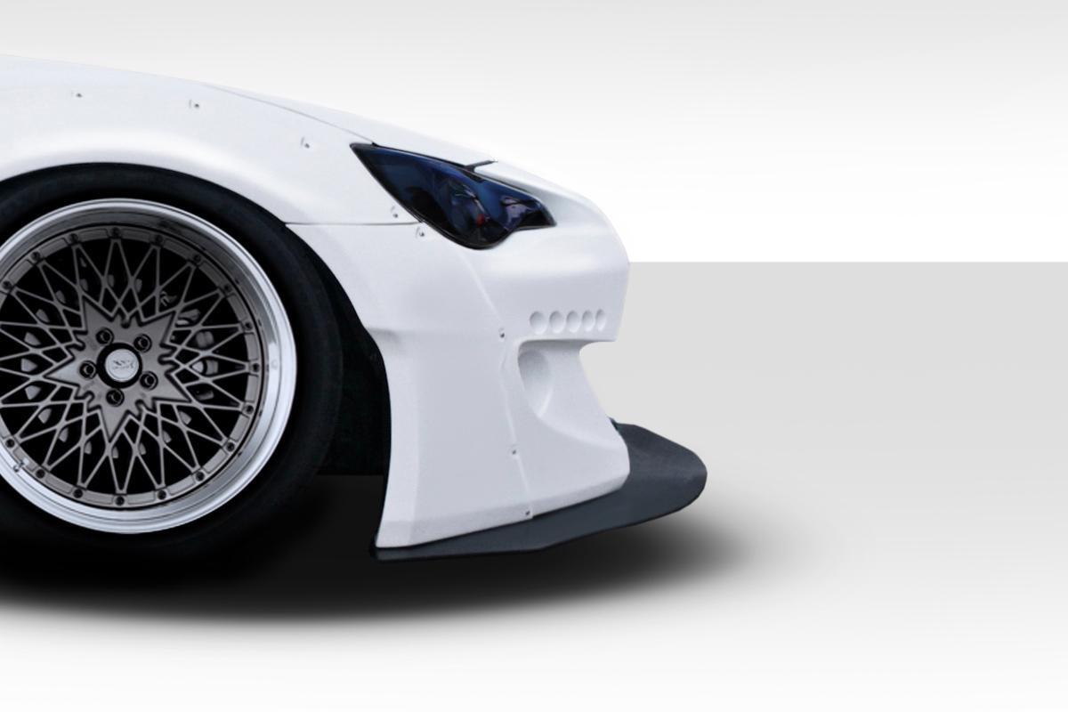 2013-2020 Scion FR-S Subaru BRZ GT500 V2 Front Splitter, Fiberglass - view 1