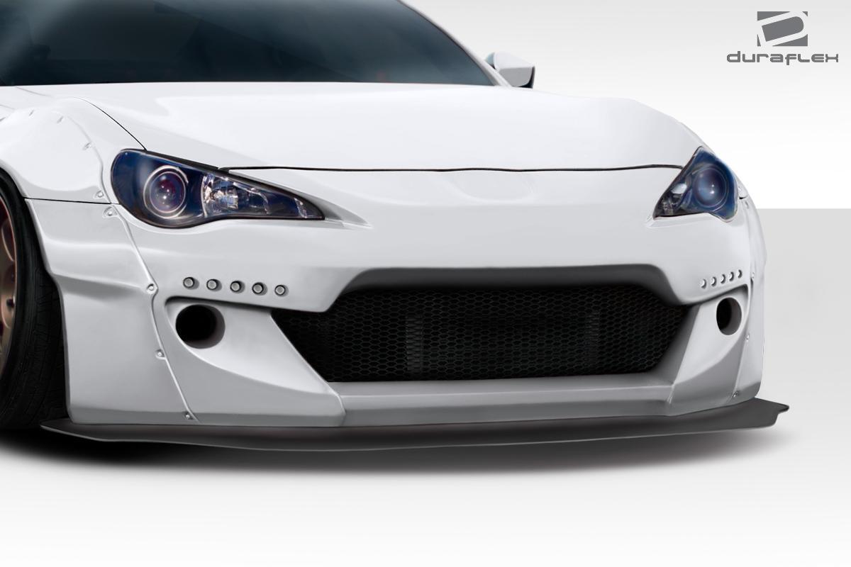 2013-2020 Scion FR-S Subaru BRZ GT500 V2 Front Splitter, Fiberglass - view 2
