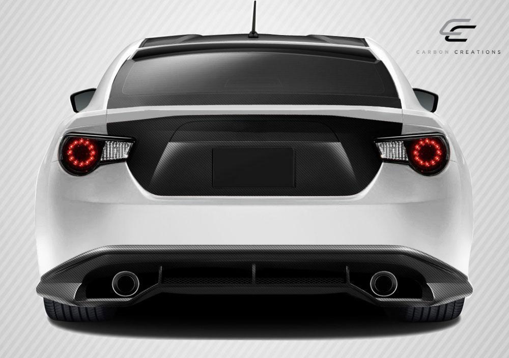 2013-2020 Scion FR-S Toyota 86 Subaru BRZ OEM Look Trunk, Carbon Fiber - view 1